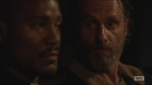 Strangers- Rick knows that Gabriel is hiding something