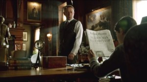 The Balloonman- Alfred finds Bruce reading about the Balloon Man