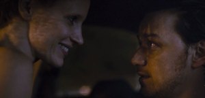 The Disappearance of Eleanor Rigby- Eleanor and Connor in car during rain