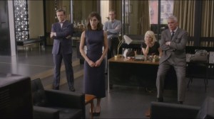 The Revolution Will Not Be Televised- Bill, Virginia, Lester, Betty and Shep watch Kaufman's presentation