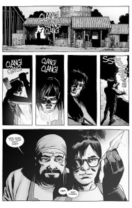The Walking Dead #133- Carl begins his apprenticeship