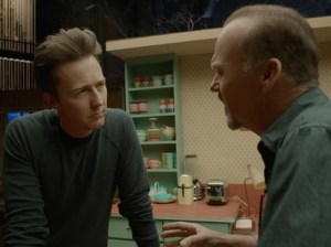 Birdman- Riggan meets Mike Shiner, played by Edward Norton