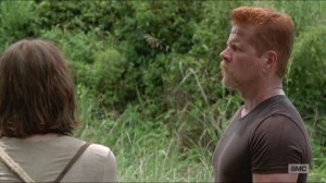 Crossed- Maggie asks Abraham if he wanted her to shoot him