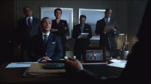 Harvey Dent- Dick Lovecraft, played by Al Sapienza, speaks with Harvey