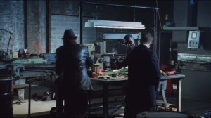 Harvey Dent- Ian Hargrove tells Gordon and Bullock that the Russians have plans for Falcone