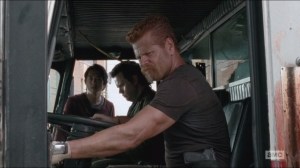 Self-Help- Abraham tries to start the fire truck