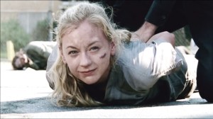 Slabtown- Beth smiles as Noah escapes