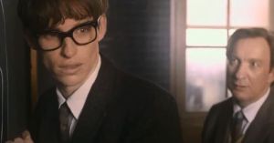 The Theory of Everything- Stephen with Professor Dennis Sciama, played by David Thewlis