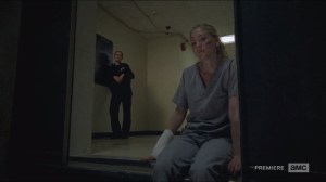 Coda- Beth wants some alone time by the elevator, Dawn talks about Hansen