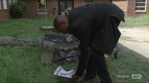 Coda- Gabriel at the school where The Hunters ate Bob's leg