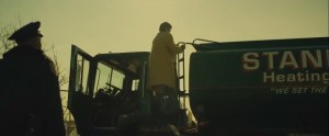 A Most Violent Year- Abel checks the tank