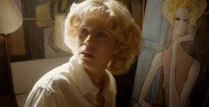 Big Eyes- Margaret paints a new piece of art