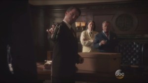 Bridge and Tunnel- Chief Dooley tells Peggy that she'll be scanning the female employees of Roxxon for traces of Vita-radiation