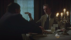 Bridge and Tunnel- Green Suit questions a man on Leet Brannis and Leviathan