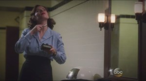 Bridge and Tunnel- Peggy scans herself for traces of Vita-radiation