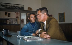 Inherent Vice- Doc and Bigfoot at the diner