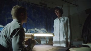 Rogues Gallery- Gordon asks Nurse Duncan about additional files, learns the basement has been sealed off