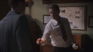 The Blitzkrieg Button- Dooley places Thompson in charge while he's in Germany