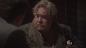 The Blitzkrieg Button- Frank, played by John Bishop, tells Sousa that no one clapped when he came home