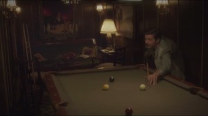 The Blitzkrieg Button- Howard Stark plays pool