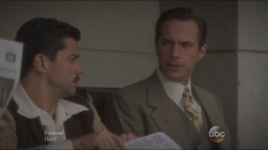 The Blitzkrieg Button- Jarvis tells Howard that he took Peggy for granted