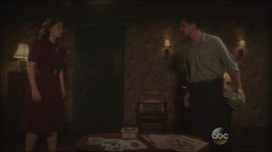 The Blitzkrieg Button- Peggy and Howard face off