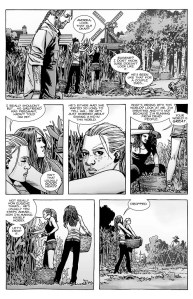 The Walking Dead #136- Andrea and Magna discuss Eugene and Rosita