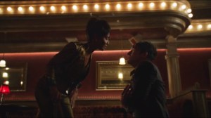 Welcome Back, Jim Gordon- Fish taunts Penguin