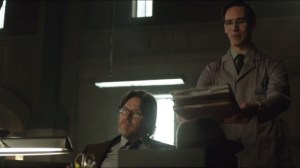 What the Little Bird Told Him- Nygma and his stack of folders
