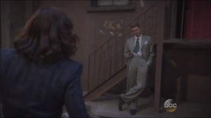 A Sin to Err- Peggy flees the L&L, runs into Thompson