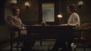 Snafu- Thompson tells Peggy that the deal is now off the table