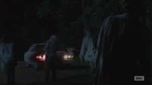 The Distance- Glenn drives through walkers