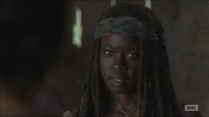 The Distance- Michonne believes Aaron