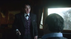 The Fearsome Dr. Crane- Penguin finds out that Maroni's gun only had blanks