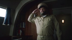 The Fearsome Dr. Crane- Ship captain, played by Brian Keane, hopes everything is to Fish's satisfaction