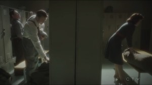 The Iron Ceiling- Changing in the locker room