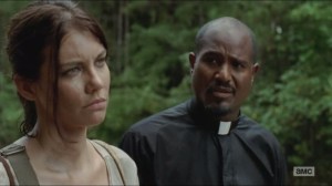 Them- Gabriel tries to talk with Maggie about Beth and faith