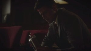 Valediction- Sousa finds the canister inside the theatre