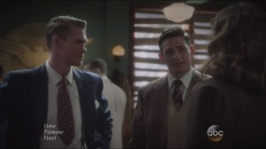 Valediction- Thompson and Sousa talk with Peggy at the SSR