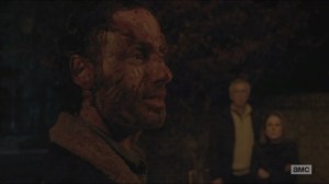 Conquer- Rick asks the Alexandria people how many of them he has to kill to save their lives