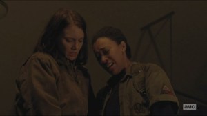 Conquer- Sasha gives Maggie her gun