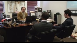 Everything's So Fucking Obvious, I'm Starting to Wonder Why We're Even Having This Conversation- Marty, Clyde, and Doug talk with Joe Gideon, played by Kevin Pollak