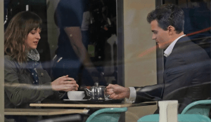 Fifty Shades of Grey- Christian and Anastasia get coffee