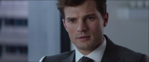 Fifty Shades of Grey- Christian during the interview