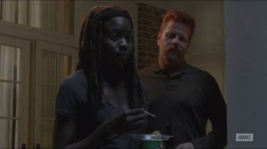 Forget- Abraham talks with Michonne