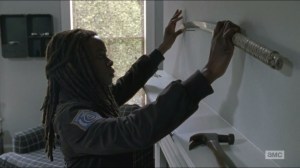 Forget- Michonne hangs up her sword