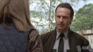 Forget- Rick talks with Deanna about the lookout