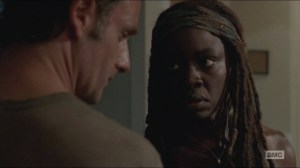 Remember- Michonne and Rick on being cautious