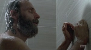 Remember- Rick takes a shower
