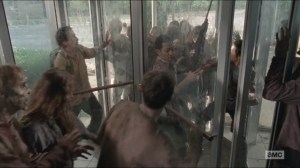 Spend- Glenn, Noah, and Nicholas stuck in the revolving door